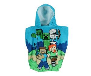 Minecraft Mojang Studios Serviette de Bain pour Enfant Multicolore