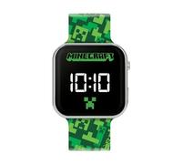 Minecraft Montre décontractée MIN4273, Vert, Moderne