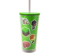 Minecraft - Mug de voyage pour enfants NS5657 (Taille unique) (Vert)