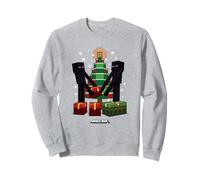 Minecraft Noël Endermen Gift Exchange Xmas Tree Sweatshirt