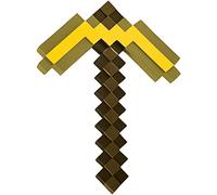 Jakks Pacific - Jouet Pioche Minecraft Or - Licence officielle Mojang - Taille unique - Dès 3 ans