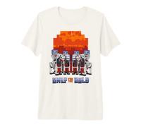 Minecraft Only for The Bold Four Storm Skeleton Horsemen T-Shirt Haut de Gamme