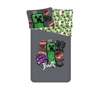 Minecraft - Parure de lit en coton ""Metro art"" - Multicolore - 140 x 200 cm