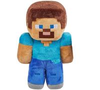 Mattel Minecraft Assortiment de jouets avec Peluche à l’effigie des personnages (20 cm) inspirés du jeu vidéo, à collectionner, Jouet Enfant, Dès 3 ans, HHG11