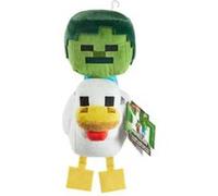 Mattel Jouet Minecraft – Jockey Zombie Poulet, peluche de collection, 20,3 cm
