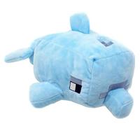 Minecraft Personnage en peluche basique de 20,3 cm, sous licence officielle (Dauphin bleu)
