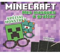 Minecraft - Pochettes de masques à gratter Spécial monstres