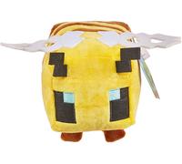 Mattel Minecraft Peluche Abeille (20 cm), à partir de matériaux haut de gamme, à collectionner, Jouet Enfant, Dès 3 ans, HBN41