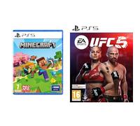 Minecraft - PS5 + EA SPORTS UFC 5 Standard Edition PS5 | Jeu Vido | Franais
