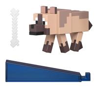 Minecraft Redstone Charged Chestnut Wolf Figure