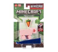 Mattel Figurine d'action Minecraft Redstone Charged Series Pig 8,3 cm