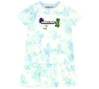 Minecraft Robe Fille Bleu 7-8 Ans