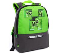 Minecraft Sac à dos Enfants Pixel Creeper Percée Sac d'école gris Taille unique, seize if grey, One Size, seize if grey, Taille unique, Sacs à dos