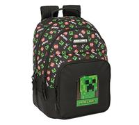 Safta Minecraft 20l 32x42x15 Cm Backpack Noir Enfants
