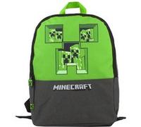 Minecraft - Sac à dos (Taille unique) (Gris / Vert) - UTNS6285 Gris / Vert G