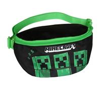 Minecraft Sac banane pour garçons, fermeture éclair, 22x14 cm