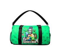 Minecraft Sac de Sport pour Garçon, Sac à Bagages pour Enfants, Accessoires Cadeaux pour Garçon