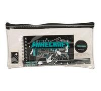 MINECRAFT SCREEN - Trousse pour enfants, idéale pour les enfants d'âge scolaire, confortable et polyvalente, qualité et résistance, 22,5 x 10,5 cm