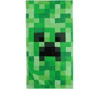 Minecraft Serviette de bain Creeper Tower 75 x 150 cm 100 % coton velours de qualité supérieure Serviette de plage Serviette de bain Serviette de bain Serviette de bain Serviette de sauna TNT