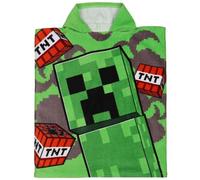 Minecraft Serviette de piscine poncho à capuche enfant 50x115cm OEKO-TEX