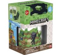 Stor S.L. Set de chaussettes et tasse Minecraft Core 2025 – Tasse céramique 325 ml
