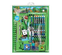 Minecraft Set Papeterie 12 A4 Bumper