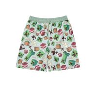 Minecraft Short de bain, maillot de bain, short de surf, vert, 6 ans