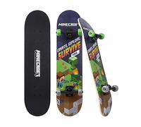 Minecraft Skateboard en érable 9 Plis pour croisière, Sculpture, Figures et Descente 78,7 cm