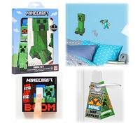 Minecraft Stickers Muraux Enfants et Accessoires Decoration Chambre Garcon