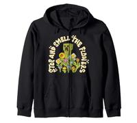 Minecraft Stop and Smell The Flowers Creeper and Flowers Sweat à Capuche