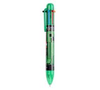 Minecraft Stylos à bille multicolores 6 en 1 rétractables avec corps arc-en-ciel - Stylo fantaisie pour enfants, fournitures scolaires, étudiants, cadeaux pour enfants