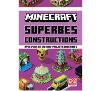 Minecraft - Superbes constructions - Collectif - Gallimard jeunesse - cartonné - Livre-jeu