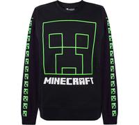 Minecraft - Sweat-shirt pour garçon NS5711 (152) (Noir)