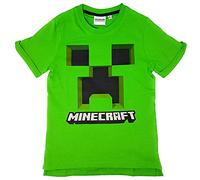 Minecraft - T-Shirt - Creeper - Garçon - Vert - 12-13 Ans