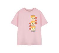 Minecraft T-Shirt Graphique Alex Rose pour Filles | Thème du Jeu Crew Neck Top | Chemise Classique à Enfiler à Manches Courtes | Vêtements décontractés pour Enfants