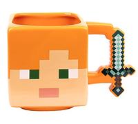 Minecraft Tasse en Céramique, Capacité de 650 ml, Alex, 3D, Jeu, Marchandise Officielle