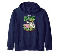 Minecraft Team Farmers Iron Golem & Pig Grow Wheat & Carrot Sweat à Capuche