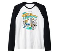 Minecraft Team Fighters Cat and Wolf Companion Mobs Running Manche Raglan