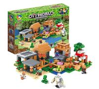 Minecraft The Illager Raid Village Fit Lego Bloc de Construction Jouet