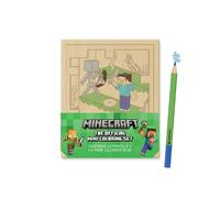 Minecraft: The Official Mini Coloring Set: Contains 64pp coloring book and 12 premium colored pencils