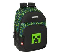 MINECRAFT TNT - Sac à dos scolaire pour enfants, idéal pour les enfants de différents âges, confortable et polyvalent, qualité et résistance, 32 x 15 x 42 cm, multicolore, M, Décontracté