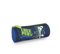 Minecraft - Trousse d'école Porte-Papeterie avec Tirazip en métal personnalisé - Petite Trousse pour Enfant et Fille pour Moyennes et élémentaires, Bleu - 20 x 8 cm, Bleu/Vert, tagia Unica, Casual