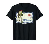 Minecraft Valentine's Day Happy Valentines! Letter Skeleton T-Shirt