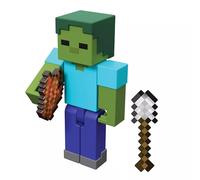 Minecraft Vanilla Figurine d'action Zombie pour enfants de 6 ans et plus