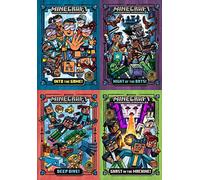 Minecraft Woodsword Chronicles Books, 4-Book Set