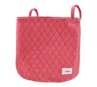 Minene Uk Panier de rangement Vichy Rouge Grande taille
