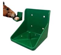 Mineral Block Tray - Animal Salt Dispenser, Feeding Station, Portable Nutritional Container | Long Lasting Horses Cattle Goats Sheep Deer Pasture Ranch Farm Yard Supplement Outdoor Livestock Care