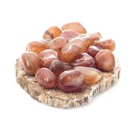Mineral Est | Pierre roulée Cornaline qualité Extra | Taille : 2,5 cm | Procure du dynamisme | Vendue à l'unité | Lithothérapie et chakras