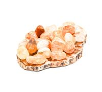 Mineral Est | Pierre roulée Quartz tangerine qualité Extra | Taille : 2,5 cm | Apporte joie et bonheur | Vendue à l'unité | Lithothérapie et chakras