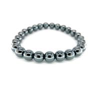 Mineral Import - Bracelet Hématite Boules 8mm - 3967VC